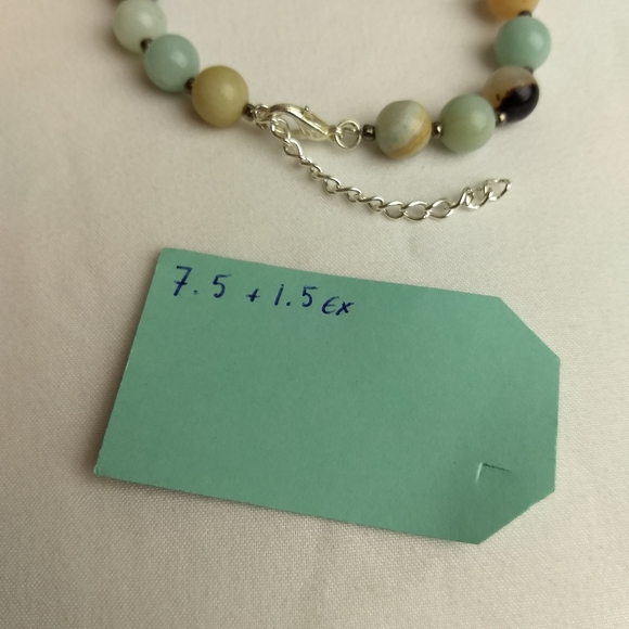 Piece #355 "Free Flyer" Amazonite Bracelet - Picture 4 of 4